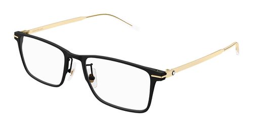 Montblanc MB0396ON 004 Men's Glasses Blue Size 54 - Free Lenses - HSA/FSA Insurance - Blue Light Block Available