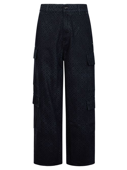 Men's Cargo Jeans in 100% Cotton