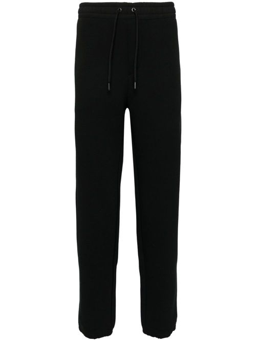 Drawstring track pants - Black