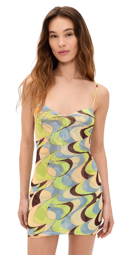 Micro Mini Dress Palm Royale