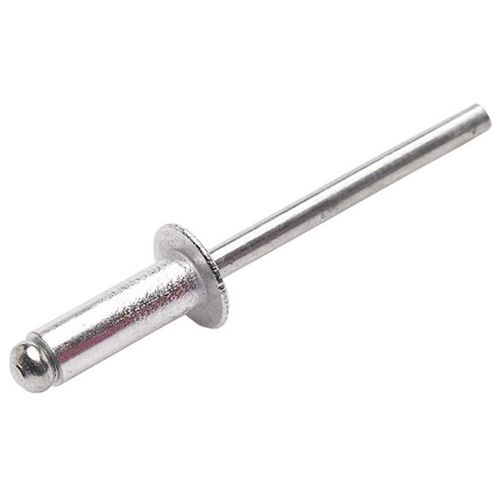 Aluminium Blind Rivets with Steel Mandrel, 4. x 100 Pack