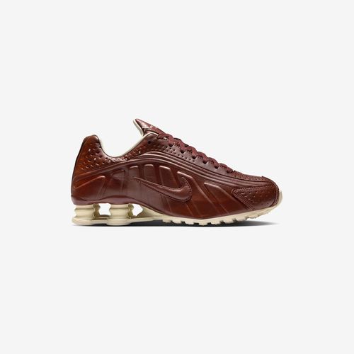 Nike Women's Shox R4 - DARK PONY/DARK PONY-SOFT PEARL - female