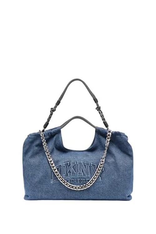 DKNY Women's Mabel Large Tote, Dark Denim, One Size