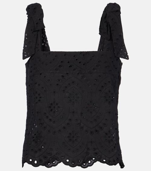 Noa broderie anglaise cotton top