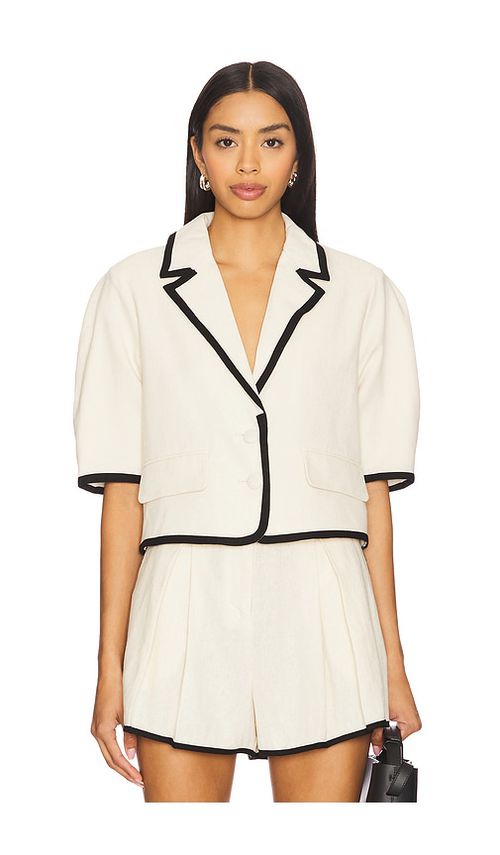 Steve Madden Fable Blazer in Cream.  XS. Also in