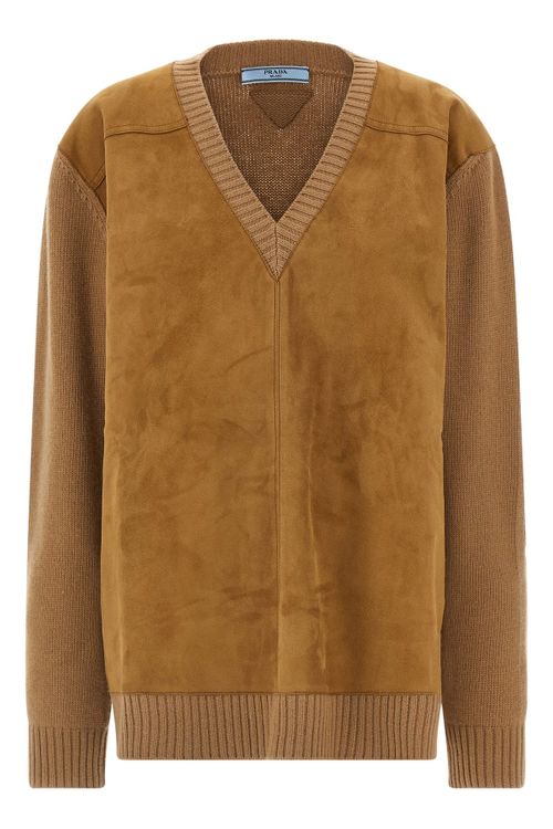 Suede Sweater