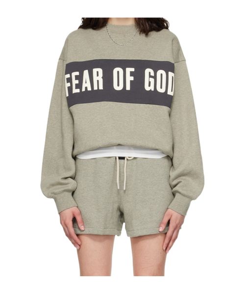 Womens Paneled Classic Sweatshirt