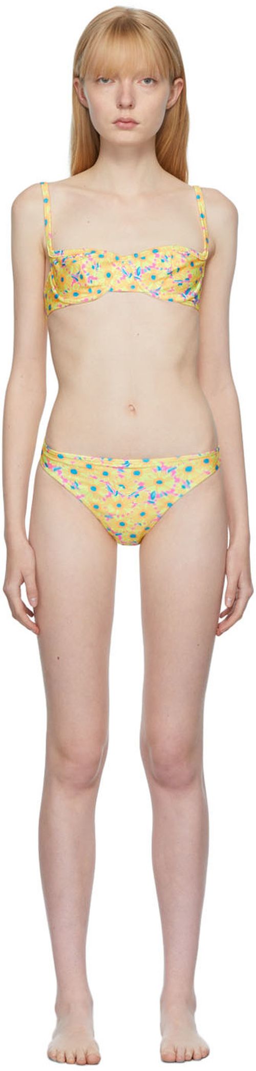 SSENSE Exclusive Multicolor Girasolli Sweet Heart Bikini