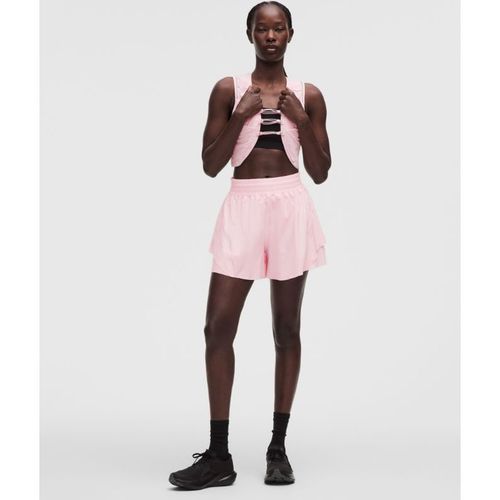 Lululemon – Women's Shake It Out High-Rise Running Shorts – 4" – Color Pink