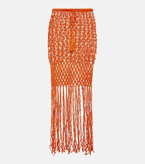 Crochet cotton skirt
