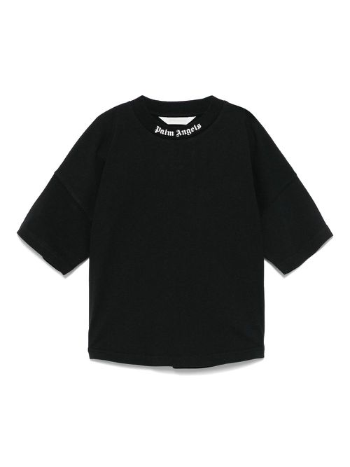 Logo-print T-shirt - Black