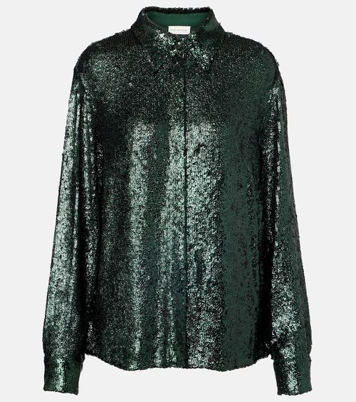 Sequined shirt