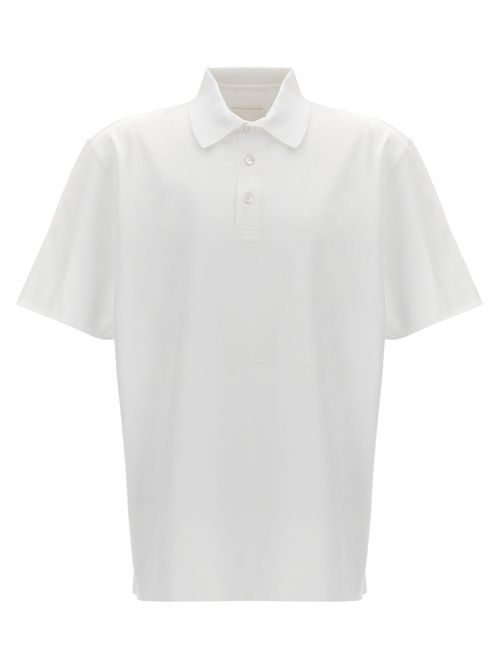 Cotton Piqué Polo Shirt — White