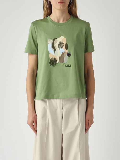 T-Shirt Woman color Green