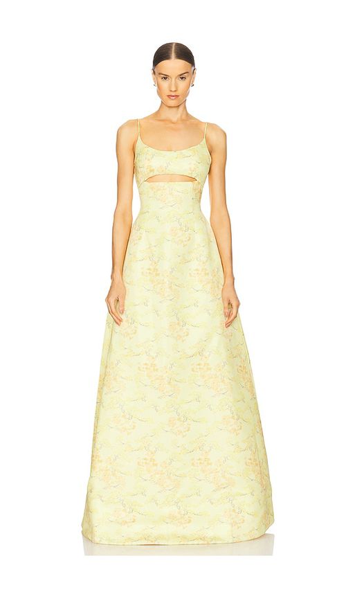 SAU LEE Marie Gown in Yellow.  4. Also in 00