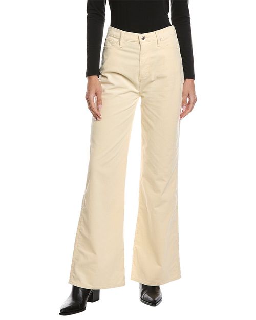 Ultra High Rise Corduroy Eggshell Jean