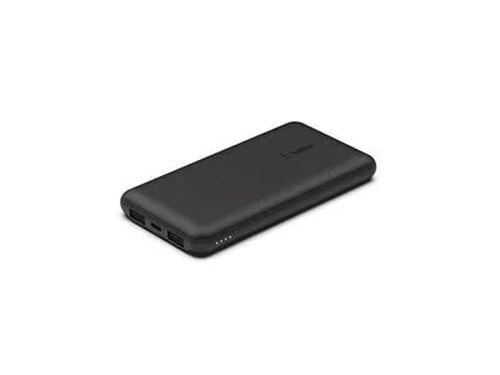 Belkin BoostCharge 10K USB-A & USB-C Power Bank, 15W - Black