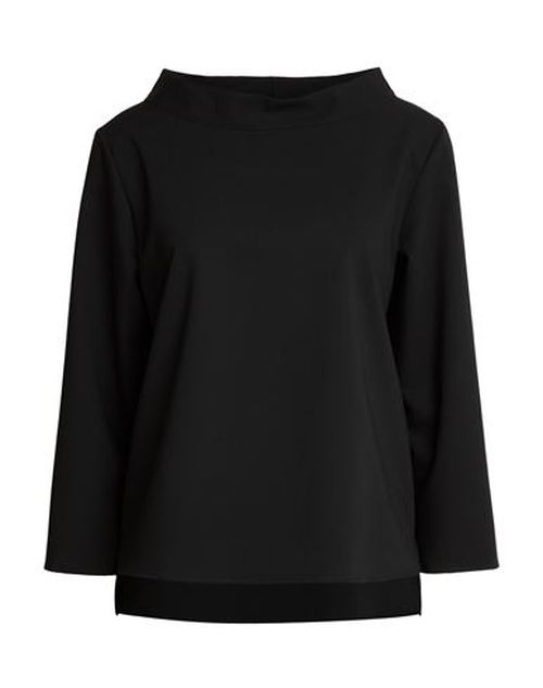 Woman Top Black Size 6 Polyester, Viscose, Elastane