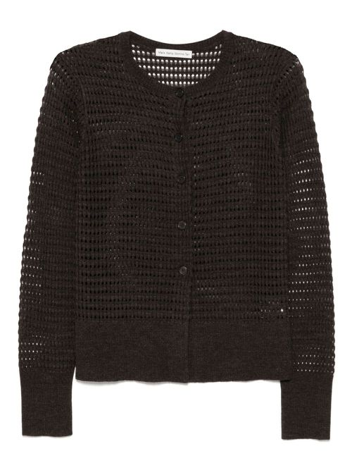 MARK KENLY DOMINO TAN Kessy Merino cardigan - Brown