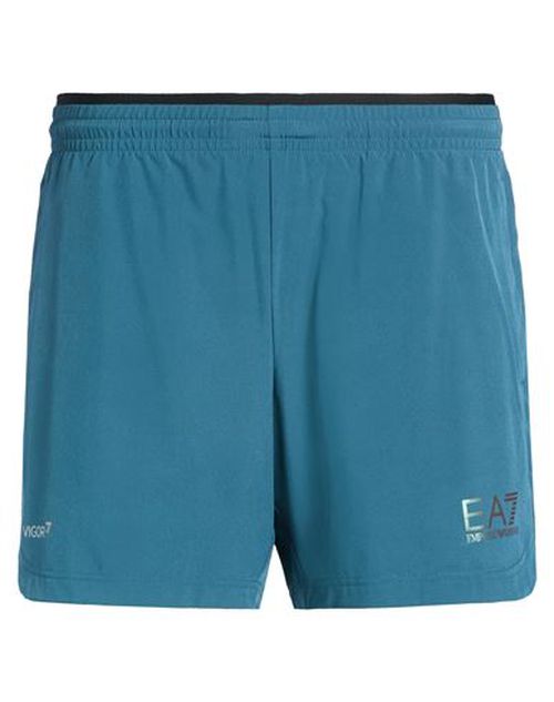 Man Shorts & Bermuda Shorts Deep teal Size XS Polyester, Elastane