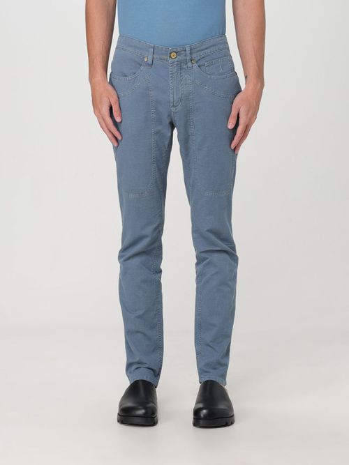 Pants Men color Blue