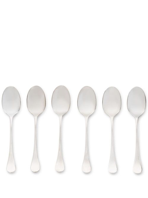 Steel teaspoons (set of six) - Silver