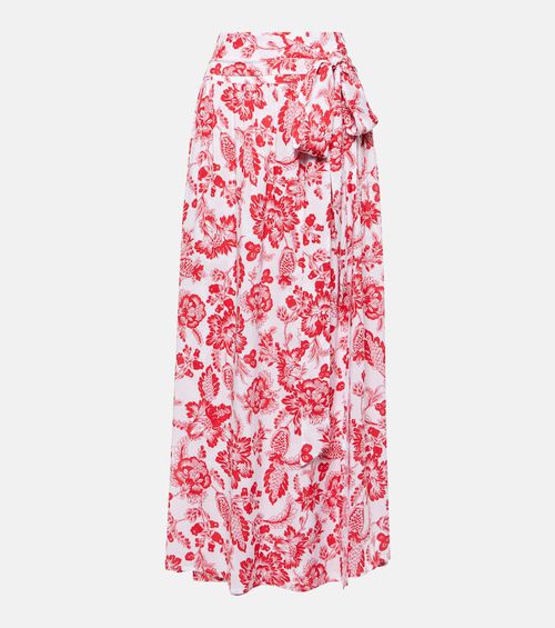 Elsa printed maxi skirt