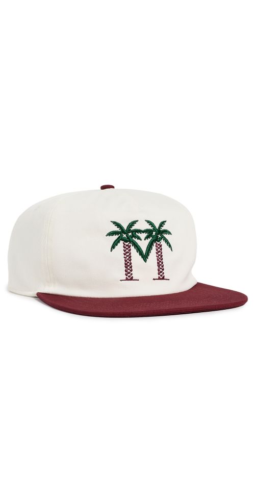 Palma Drive Snapback Hat Whisper White One Size