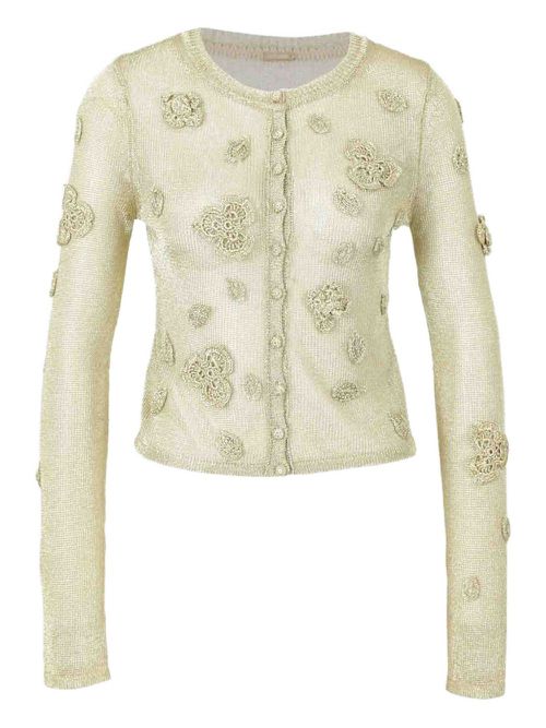 Cult Gaia Kash knit cardigan - Neutrals