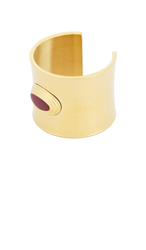 Heaven Mayhem Matilde Cuff Bracelet in Metallic Gold