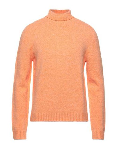 Man Turtleneck Orange Size XL Polyamide, Viscose