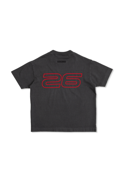 T-shirt With A Raised Logo, Unisex, Grey
