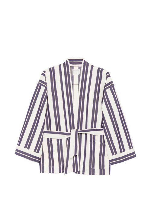 Striped Kimono Jacket