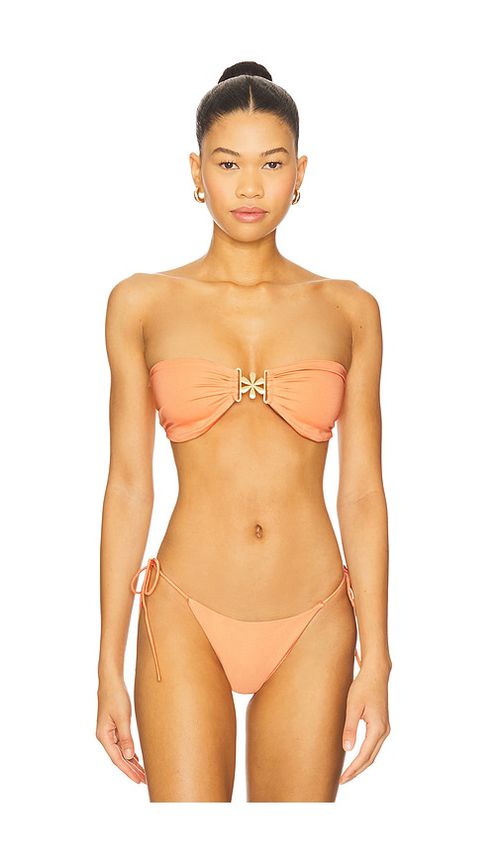 ASTA RESORT Mia Bikini Top in Orange. -  XL also in