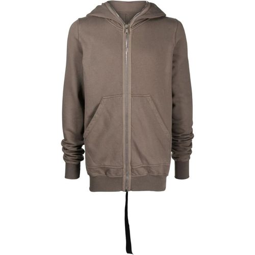 Zip-up organic cotton hoodie