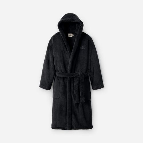 ® Men's Beckett Robe Fleece/Recycled Materials Robes in Ink Black