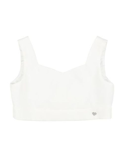 Top Cocktail Sottogiacca Kid Girl Top White Size 11 Polyester