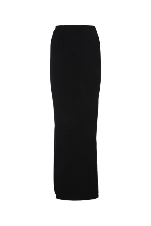 La Jupe Peplo Skirt — Black