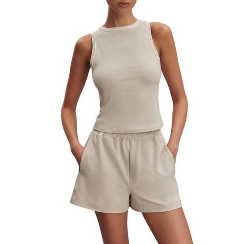 Women's Lettie Crew Neck Tank Top XSmall Pebble Marl