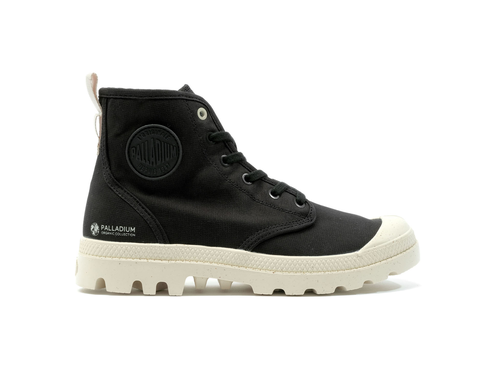 Palladiumboots Unisex Pampa Hi Zip Organic Black High Top Boot Mens 11.5 / Women
