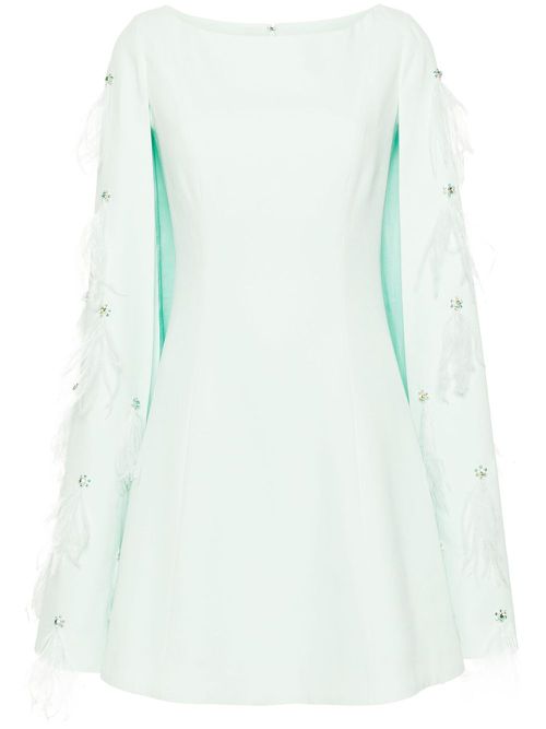 Kaley crepe mini dress - Green