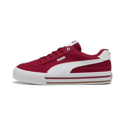 PUMA Court Classic Vulcanized Formstrip Sneakers in Red