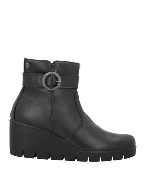 Woman Ankle boots Black Size 6 Leather