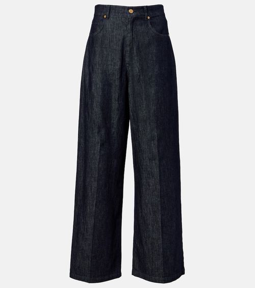 Lavinia high-rise wide-leg jeans