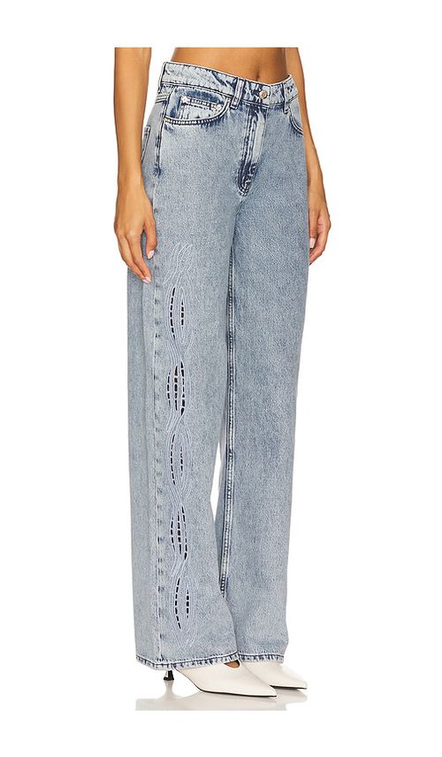 IRO Ryley Wide Leg in Blue. -  40/8 also in 34/2, 36/4