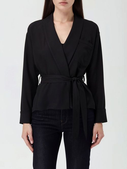 Top Woman color Black