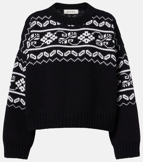 Róhe Fair Isle wool sweater