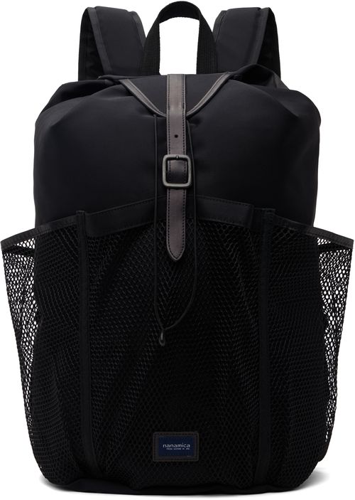 Nanamica Black Water-Repellent Backpack