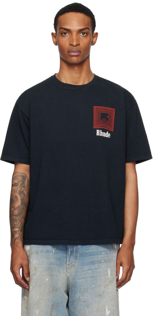 Black Chevron Logo Repeat T-shirt