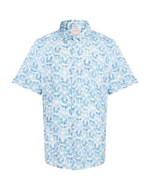 Eco Man Shirt Slate blue Size L EcoVero viscose